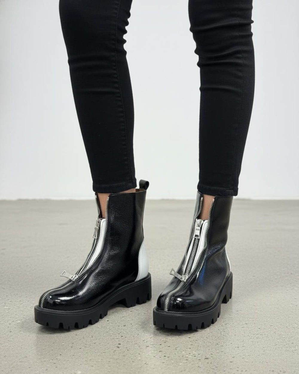 double-black-white