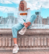 Sneakers din piele intoarsa Raquel Gri