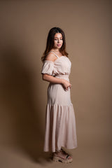 rochie-dama-cu-volane-bej2