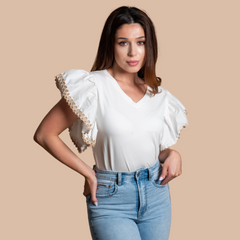 Tricou-dama-alb-cu-volane-bej-9700-2