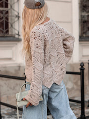 bluza-dama-tricotata-bej (2)