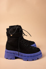 Ghete suede black purple - mauri.ro (2)