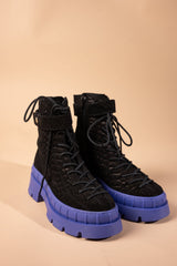 Ghete suede black purple - mauri.ro (4)