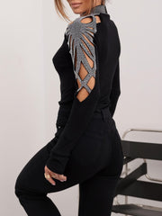 Bluza dama neagra Soraya - mauri.ro (3)