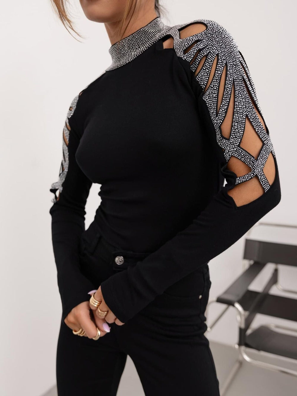 Bluza dama neagra Soraya - mauri.ro (1)