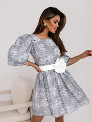 rochie-dama-gri-cu-floare-kimy (2)