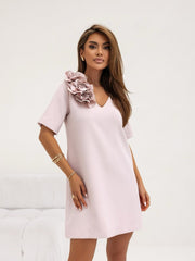Rochie eleganta scurta Vegas - mauri.ro (3)