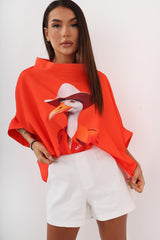 bluza-cu-maneci-scurte-orange-stork (3)