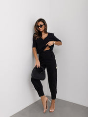 Pantaloni-negri-din-bumbac-cu-perle-Alvin (2)