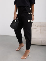 Pantaloni-negri-din-bumbac-cu-perle-Alvin