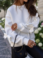 Bluza-dama-cu-funda-alba-Clematide