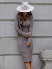 rochie-mulata-taupe-gladiolo