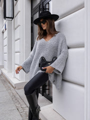 Bluza oversized gri Esteban - mauri.ro (2)