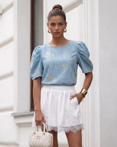 Bluza Dama baby blue