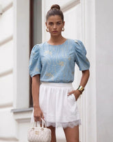 Bluza Dama baby blue