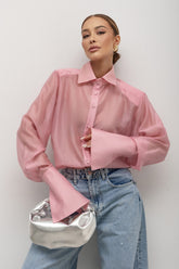 Cămașă Roz Organza