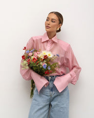 Cămașă Roz Organza