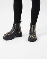 Ghete din piele neagra Chiara