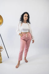 Pantaloni de In Conici Roz