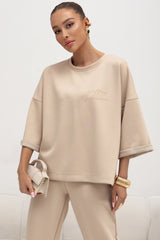 Set Damă Bej Elegant Luxe Ease