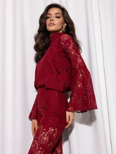 Bluza burgundi Aisha