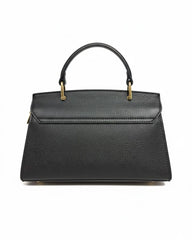 Geanta din piele naturala Teresa neagra