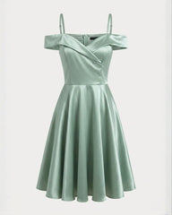 Rochie scurta Sophia verde