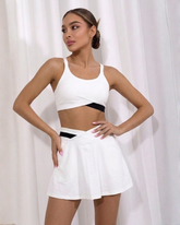 Set Fitness Celeste Alb