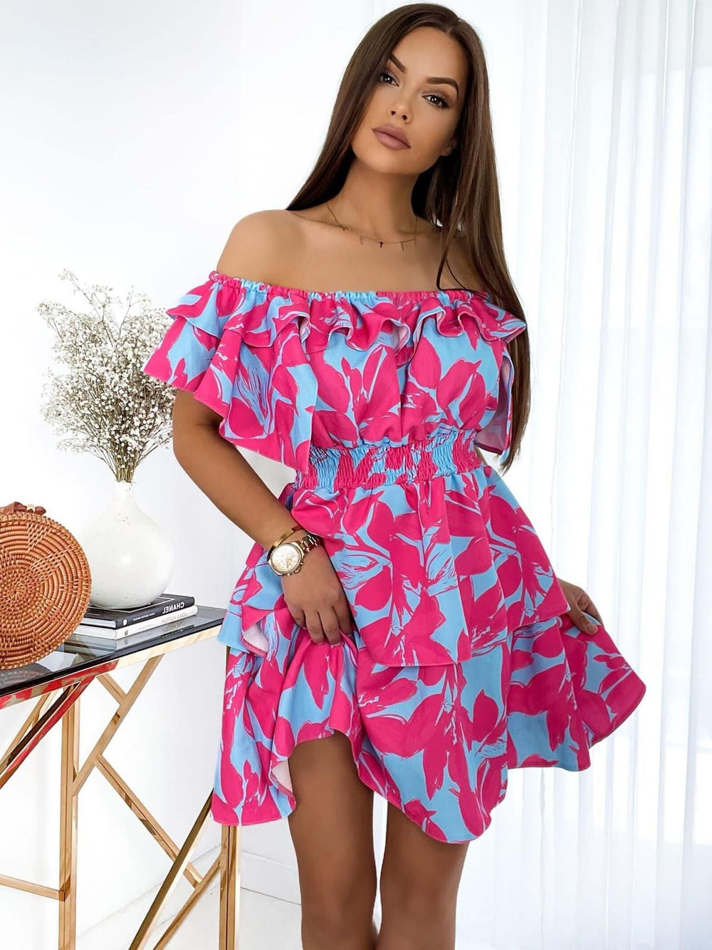 rochie-dama-tip-corset-colorata (4)