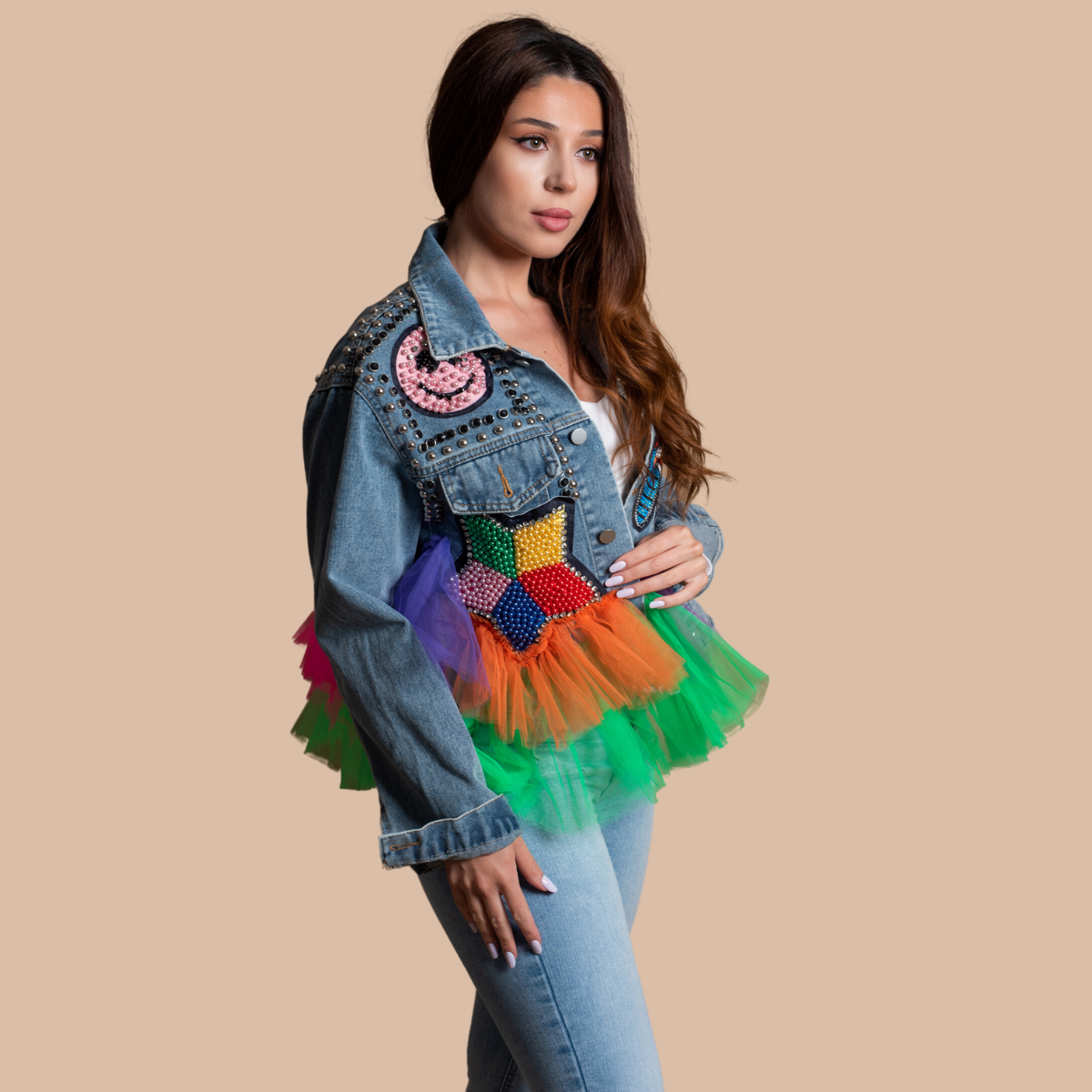 Geaca-dama-denim-colorata-cu-voal-7783-4