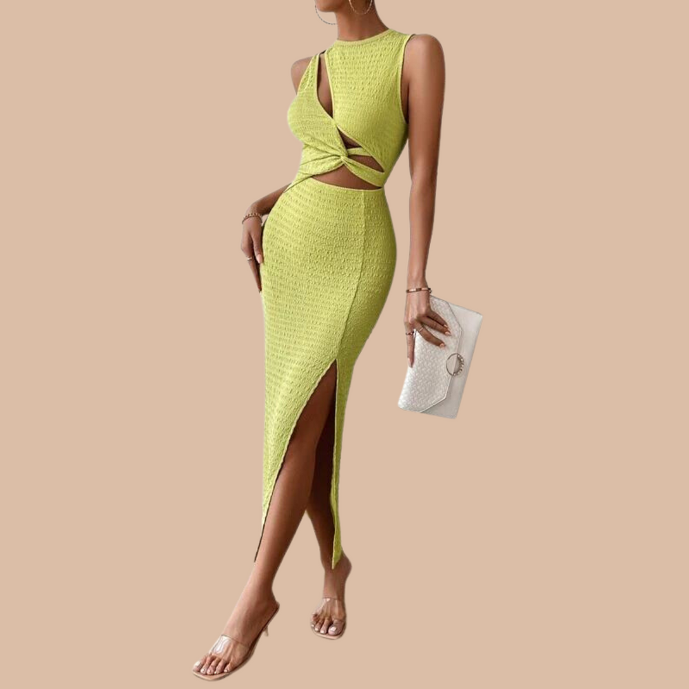 Rochie-pe-corp-cu-decolteu-vertical-verde-8482-3