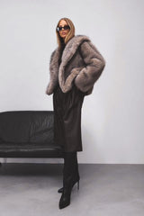 jacheta scurta winter luxe