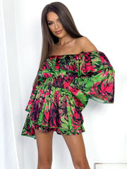 rochie-dama-lunga-tropicala