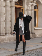 cardigan-dama-crosetat-roz-negru