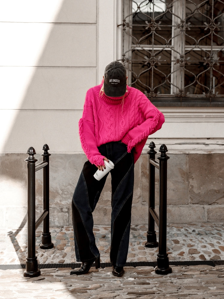 bluza-dama-cu-ciucuri-fucsia (3)