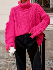 bluza-dama-cu-ciucuri-fucsia (4)