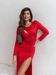 rochie-eleganta-lunga-rosie-decupata-pe-picior-new-year’s-eve (3)