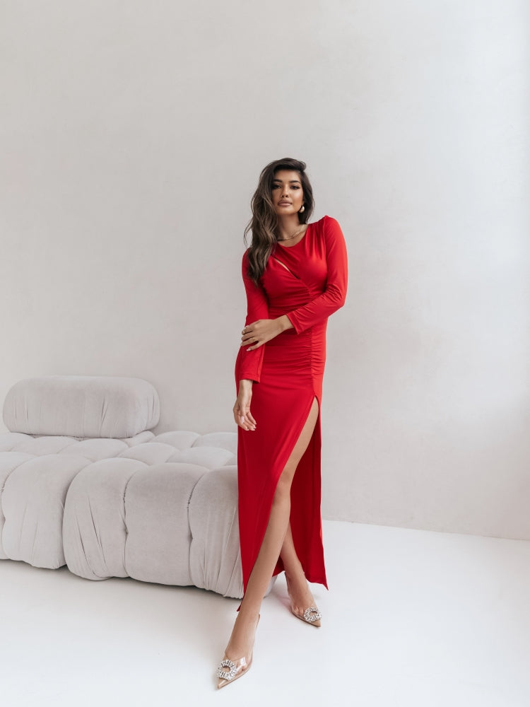 rochie-eleganta-lunga-rosie-decupata-pe-picior-new-year’s-eve (4)