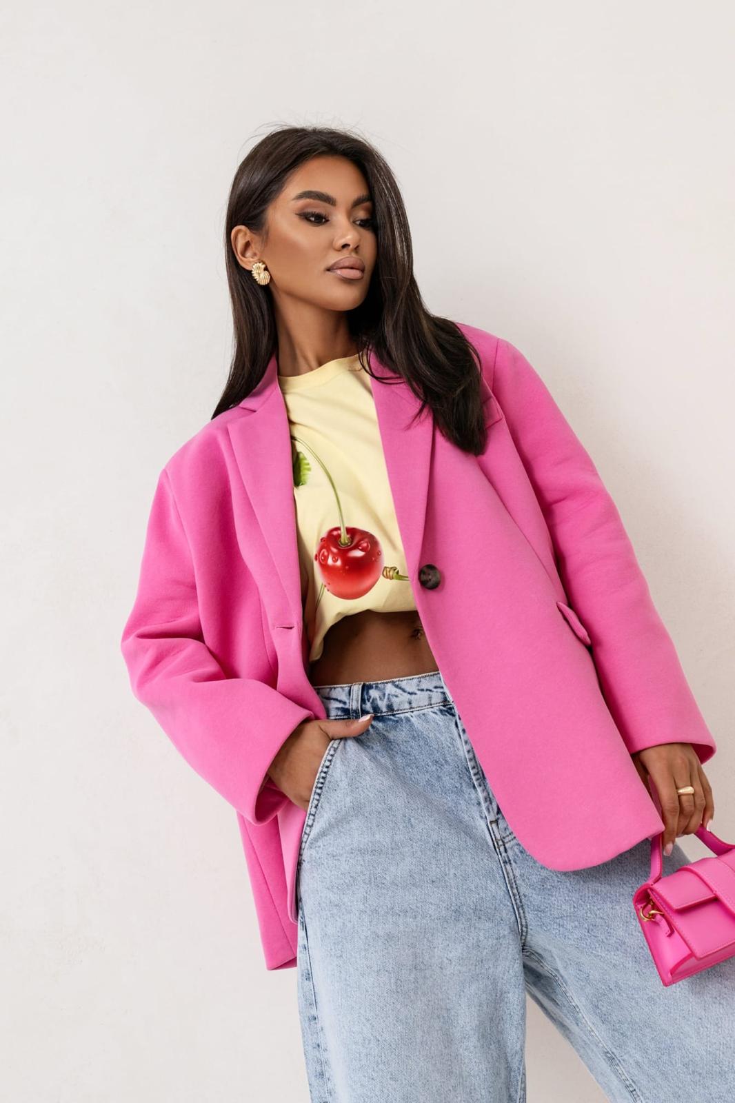 Sacou-dama-roz-elegant-oversized