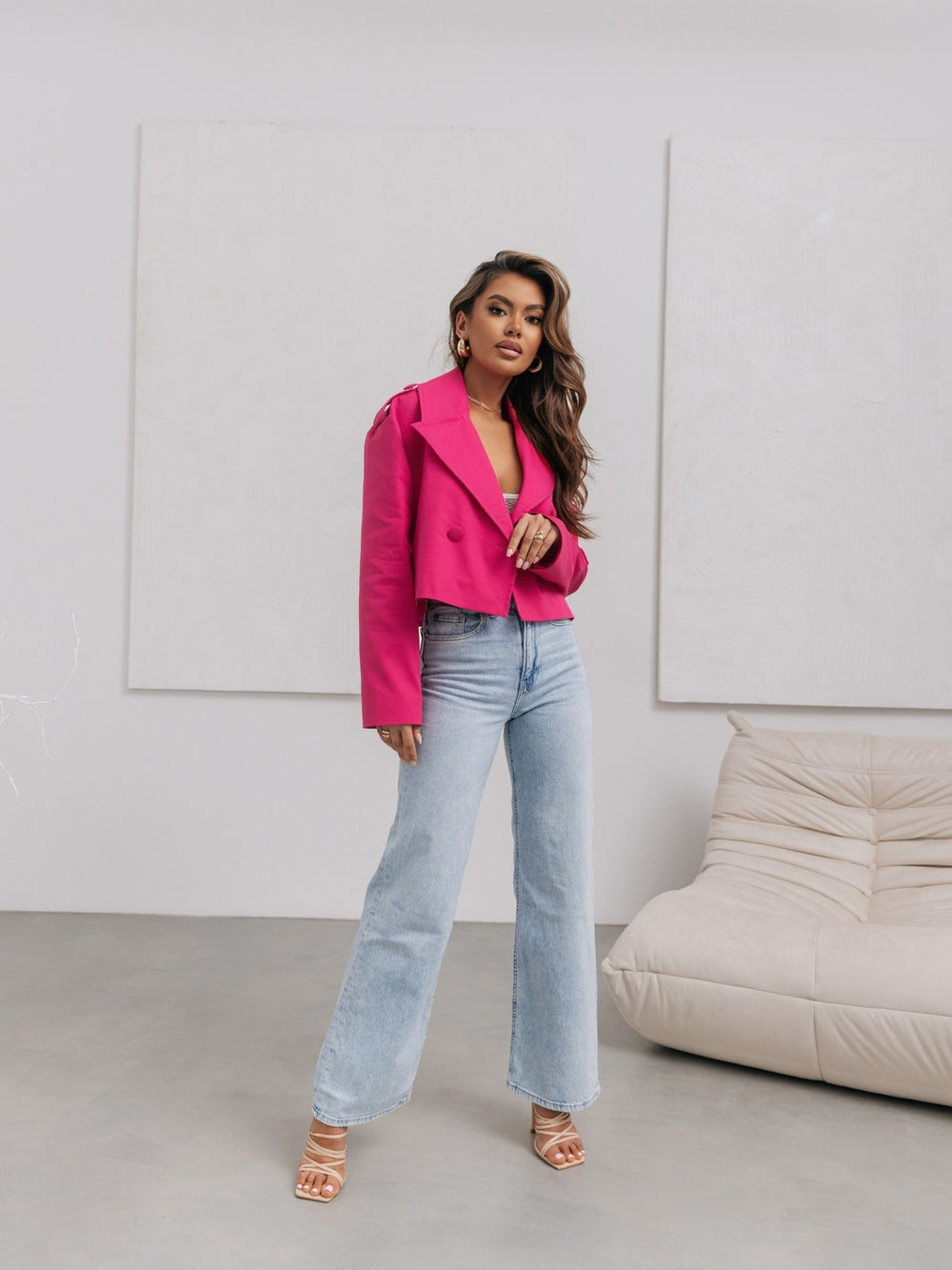 sacou-dama-cu nasturi-fucsia (2)