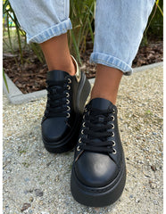 Sneakers-dama-din-piele-naturala-negru-auriu-Mina (3)