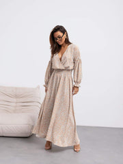 Rochie-dama-de-zi-lunga-bej