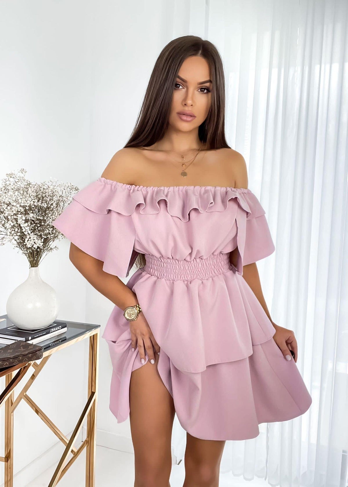 rochie-dama-tip-corset-nude