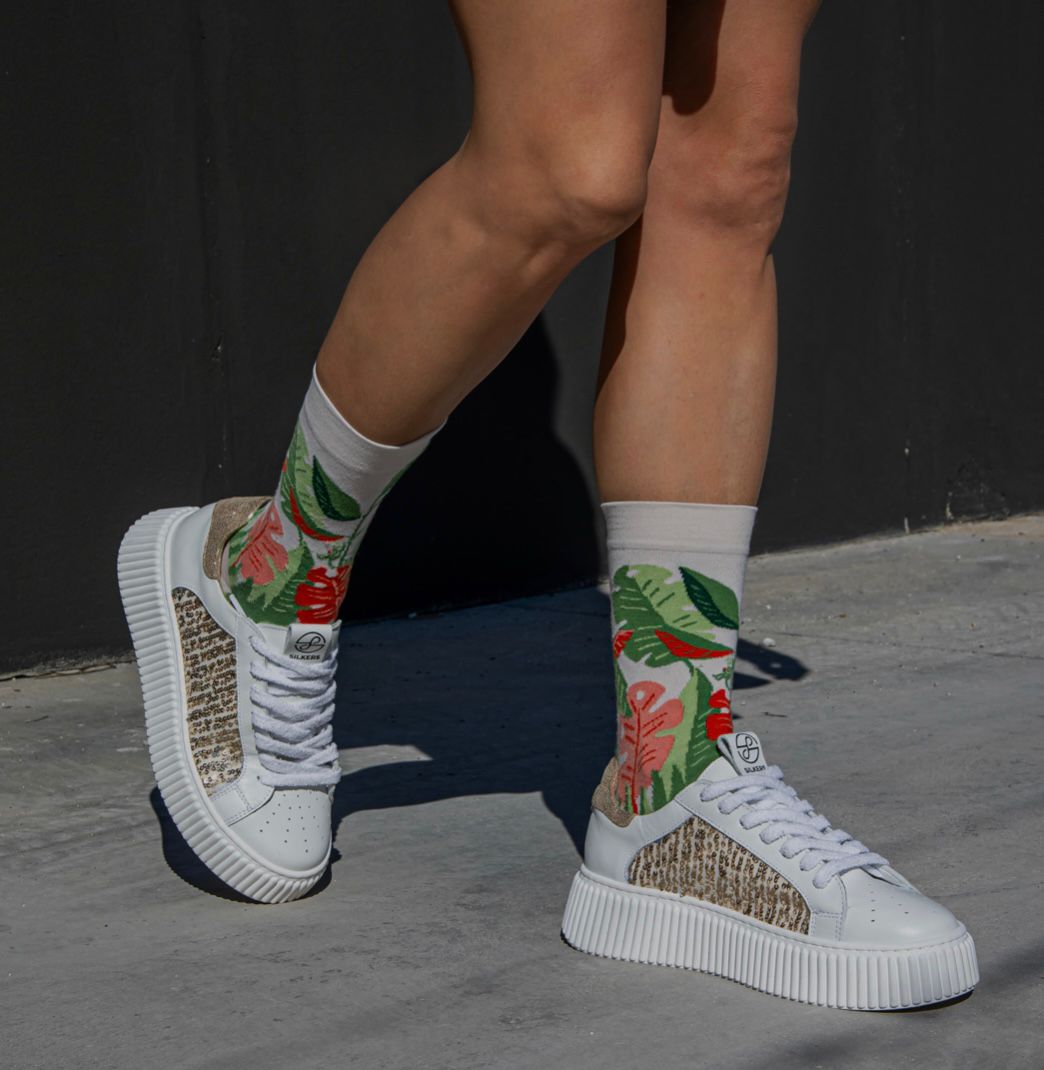 Sneakers-din-piele-naturala-alb-aurii-Barbara