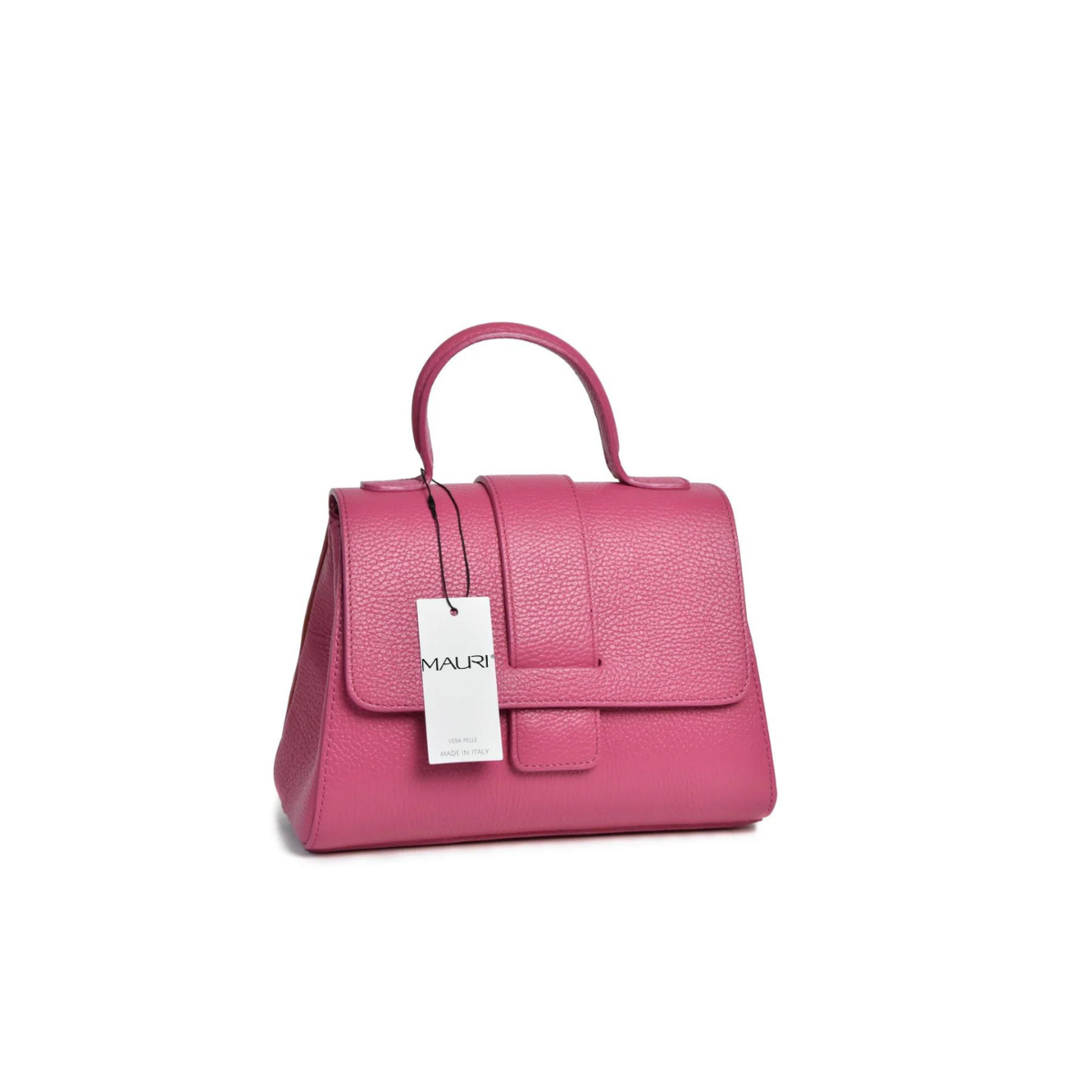 Geanta din piele naturala Becca Mini FUCSIA - mauri.ro (1)