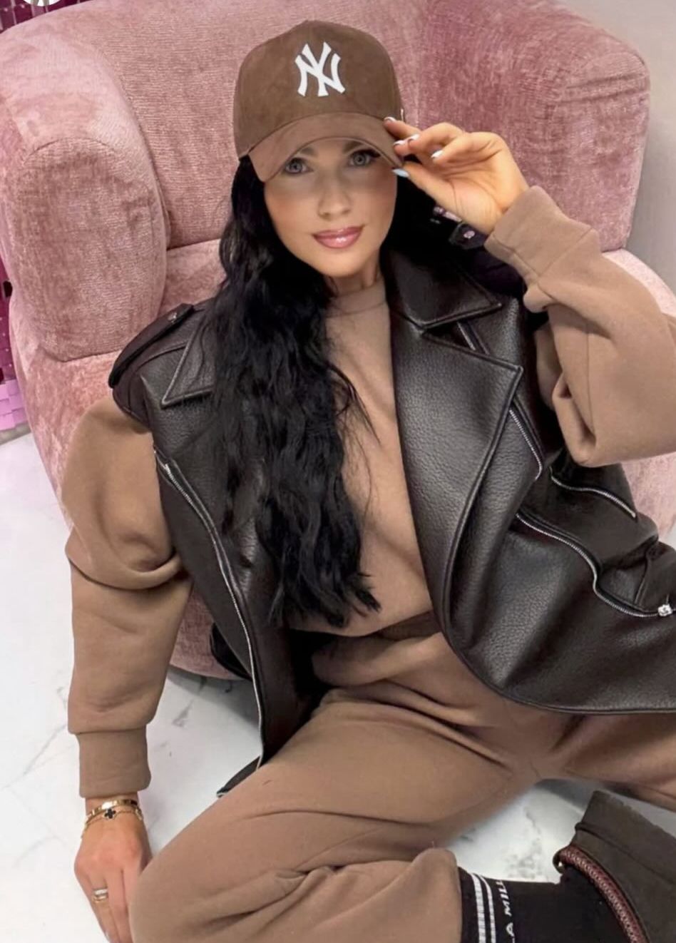 vesta din piele naturala arnica 9