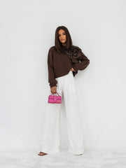 Bluza-ecru-cu-floare-Calla