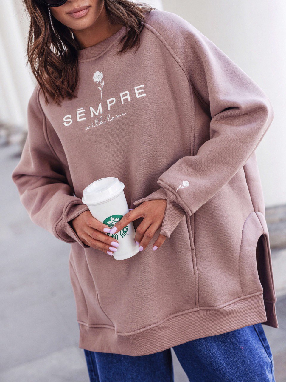 Bluza-oversized-latte-Bessy (2)