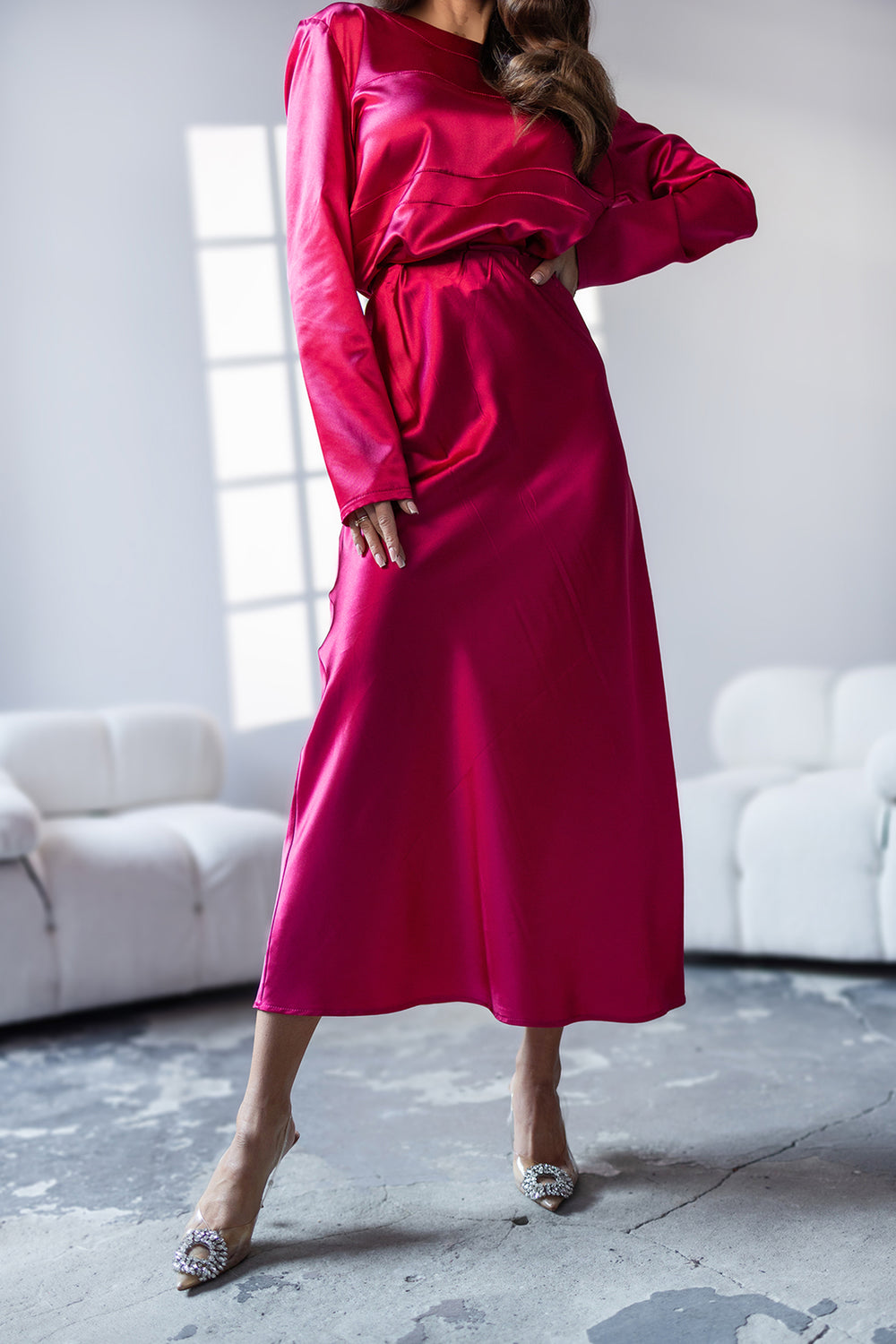 set-fusta-si-camasa-roz-nouvelle (2)