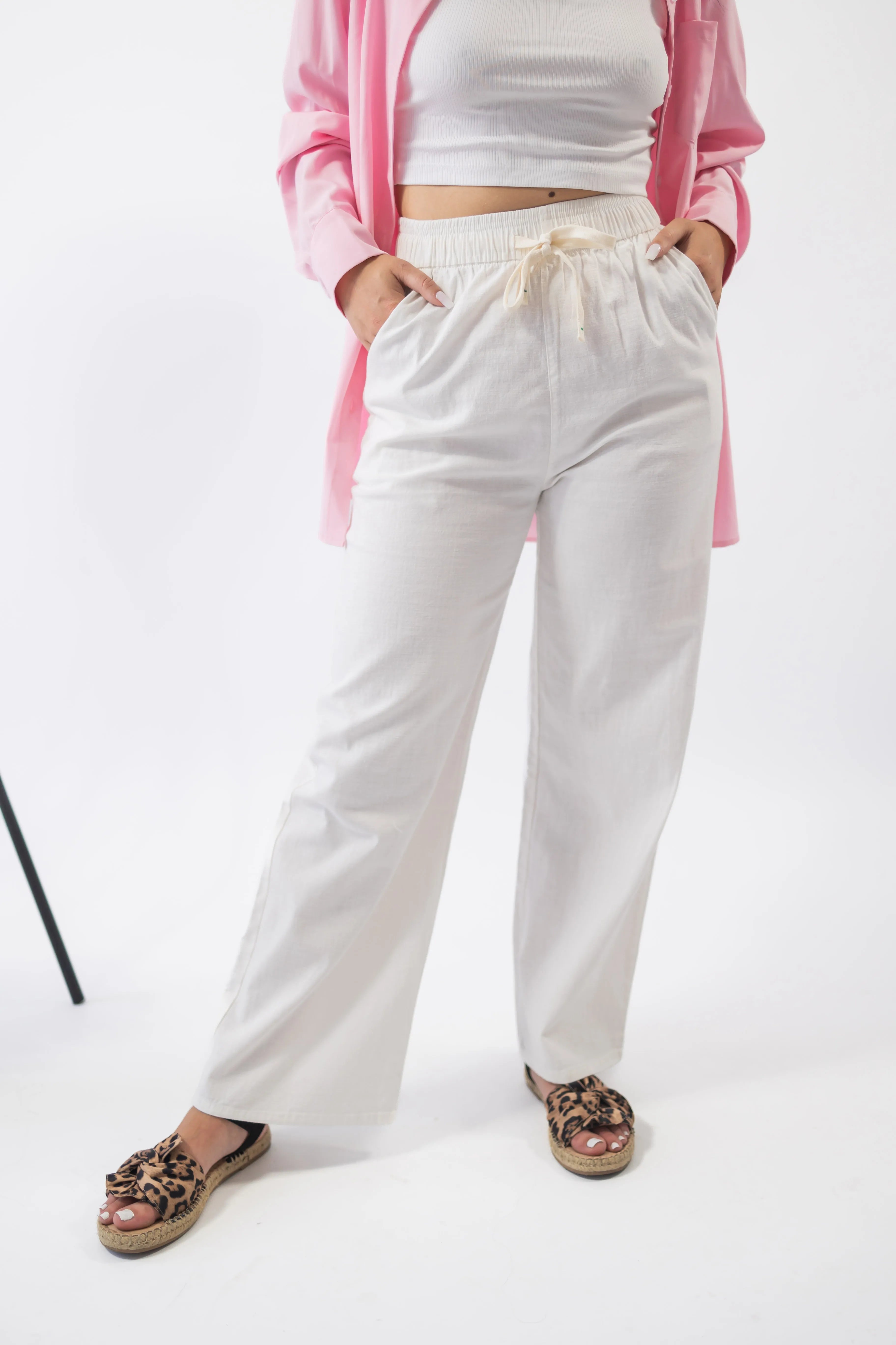 Pantaloni de In Wide Leg Albi